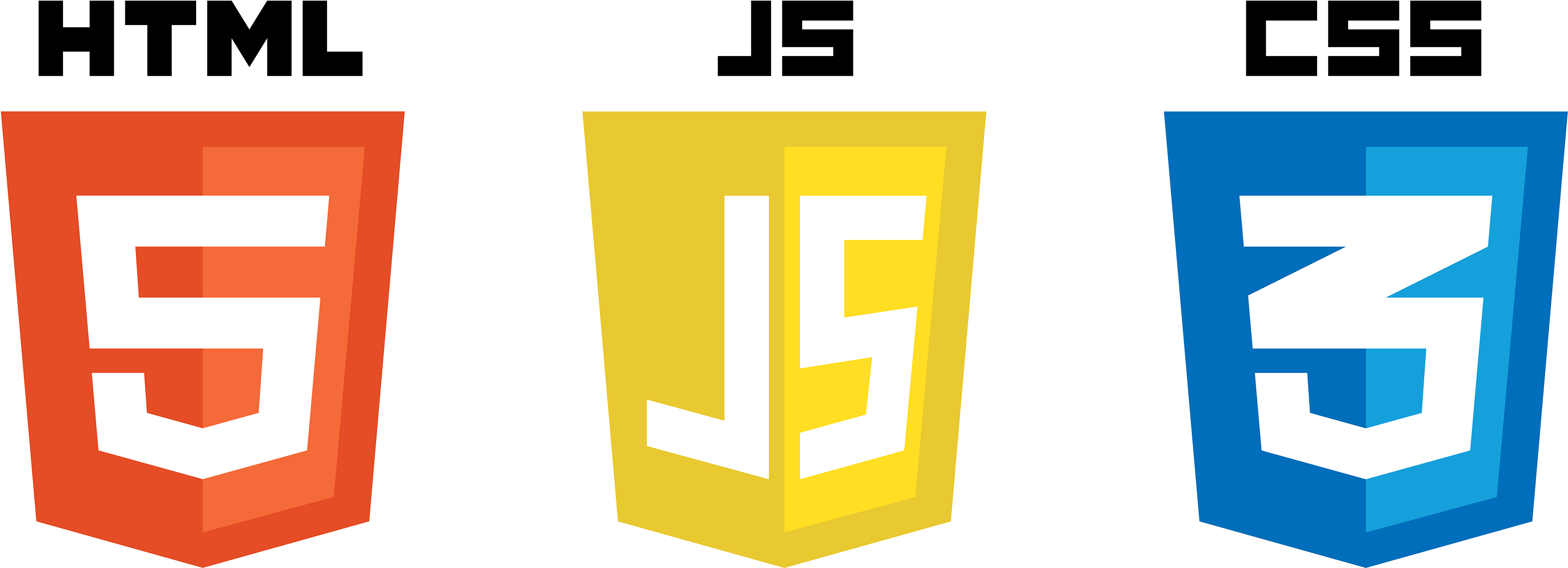 HTML, CSS, JavaScript