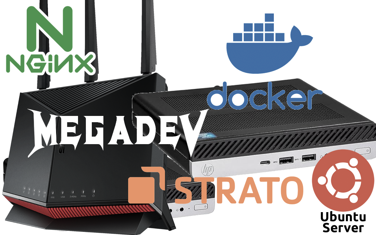 Megadev.se home server and domain setup